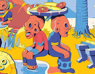 Талдықорғанның қабырғасындағы болашақ бейнесі